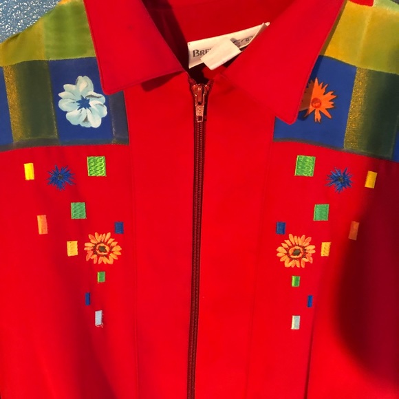 Flower vintage jacket - Picture 2 of 4